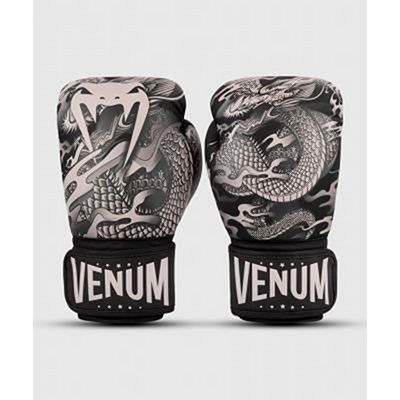 Venum Dragon's Flight Boxing Gloves Sand Nero