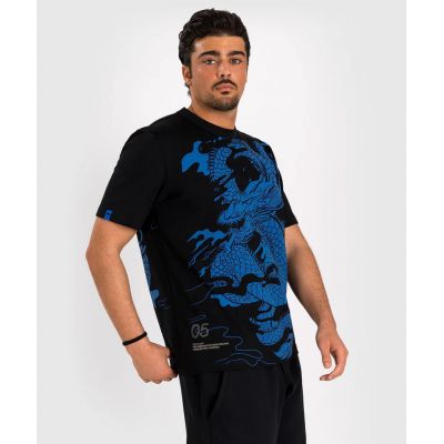 Venum Dragons Flight Mens T-Shirt Noir-Bleu