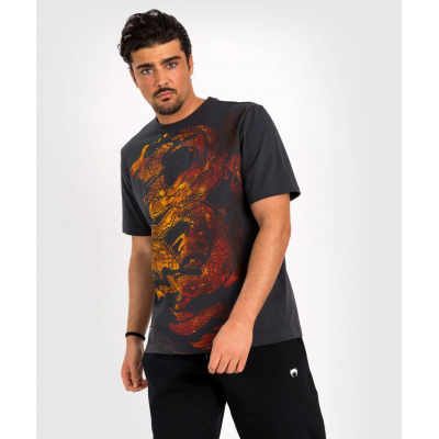 Venum Dragons Flight Mens T-Shirt Noir-Rouge