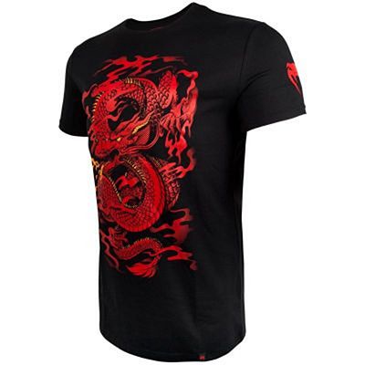 Venum Dragons Flight T-shirt Preto-Vermelho