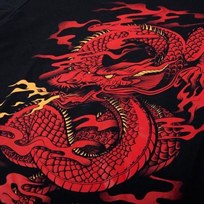 Venum Dragons Flight T-shirt Negro-Rojo