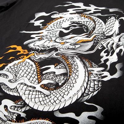 Venum Dragons Flight T-shirt Preto-Branco