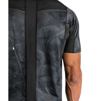 Venum Electron 3.0 Dry Tech T- Shirt  Short Sleeves Svart