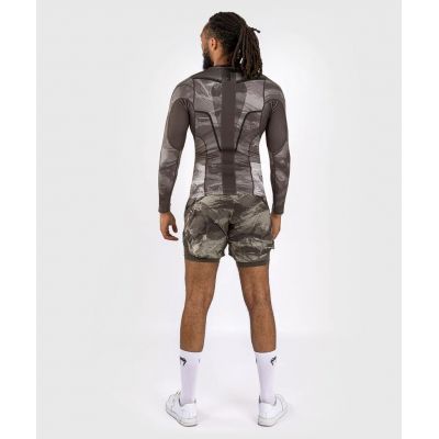 Venum Electron 3.0 Long Sleeve Rashguard Braun