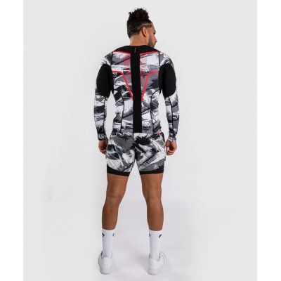 Venum Electron 3.0 Long Sleeve Rashguard Gris