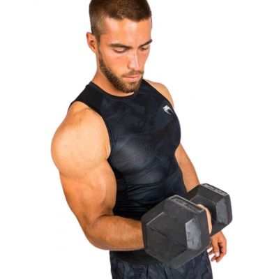Venum Electron 3.0 Rashguard Sleeveless Black