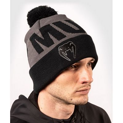 Venum Elite Beanie With Pompom Gris-Negro