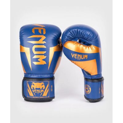 Venum Elite Boxing Gloves Azul-Oro