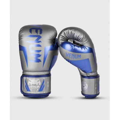 Venum Elite Boxing Gloves Gris-Azul