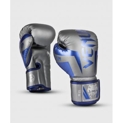 Venum Elite Boxing Gloves Gris-Azul