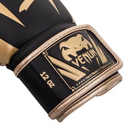 Venum Elite Boxing Gloves Noir-Or