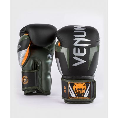 Venum Elite Boxing Gloves Schwarz-Grün