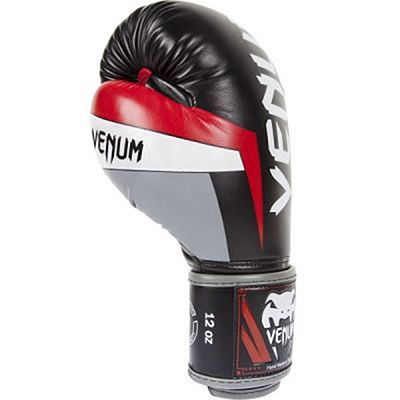 Venum Elite Boxing Gloves Preto-Vermelho