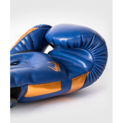 Venum Elite Boxing Gloves Blue-Gold