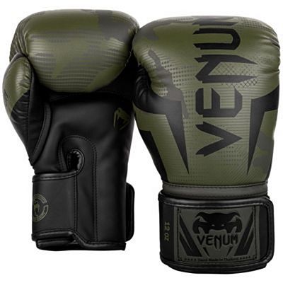 Venum Elite Boxing Gloves Zöld-Camo