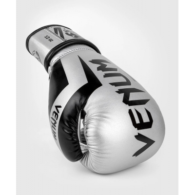 Venum Elite Boxing Gloves Grau-Schwarz