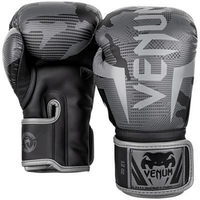 Venum Elite Boxing Gloves Cinza-Camo