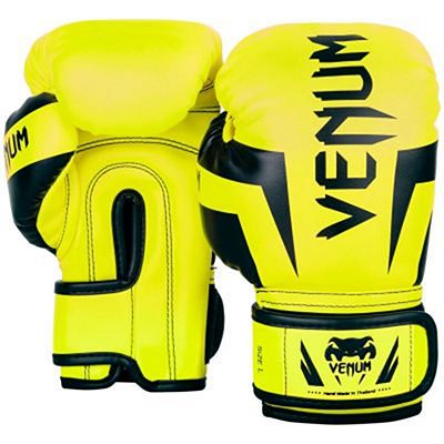 Venum Elite Boxing Gloves Kids Amarelo