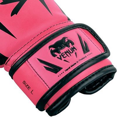 Venum Elite Boxing Gloves Kids Rosa