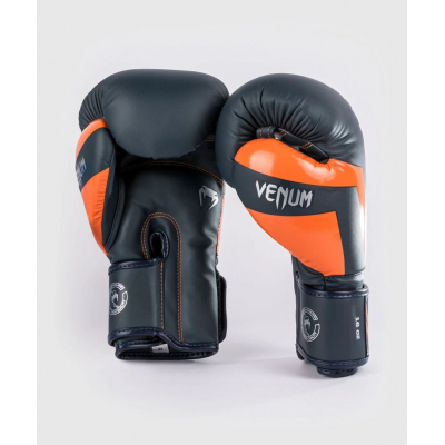 Venum Guantes Boxeo Elite Azul Marino