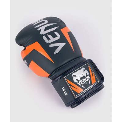Venum Guantes Boxeo Elite Azul Marino
