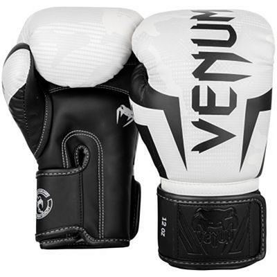 Venum Guantes Boxeo Elite Blanco-Camo