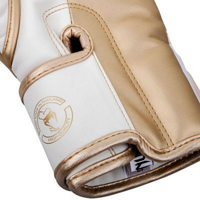 Venum Elite Boxing Gloves White-Gold