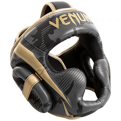 Venum Elite Boxing Helmet Gris-Or