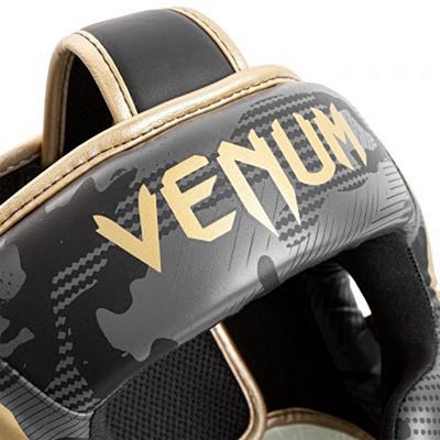 Venum Elite Boxing Helmet Szürke-Arany