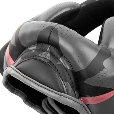 Venum Elite Boxing Helmet Grau-Rosa