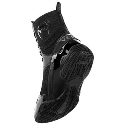 Venum Elite Boxing Shoes Black-Black