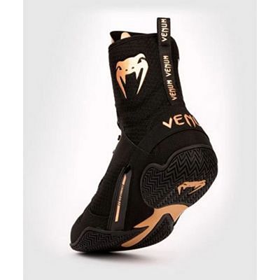 Venum Elite Boxing Shoes Svart-Gold