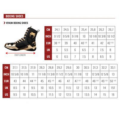 Venum Botas Boxeo Elite I Schwarz-Gold