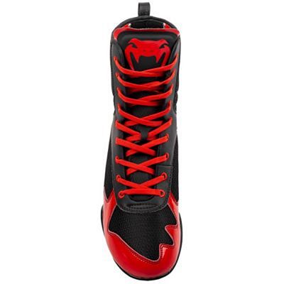 Venum Elite Boxing Shoes Black-Red