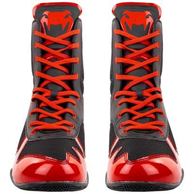 Venum Elite Boxing Shoes Black-Red
