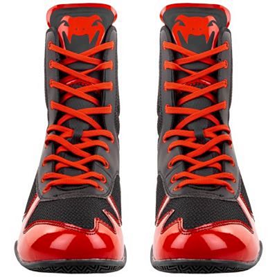 Venum Elite Boxing Shoes Preto-Vermelho