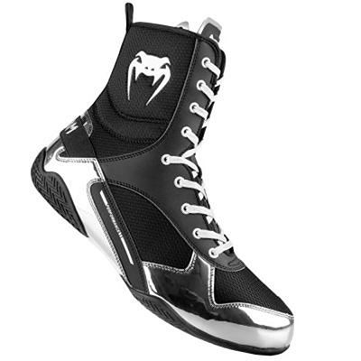 Venum Elite Boxing Shoes Svart-Silver