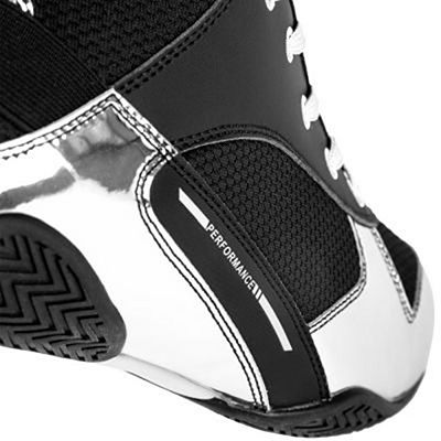 Venum Elite Boxing Shoes Schwarz-Silber