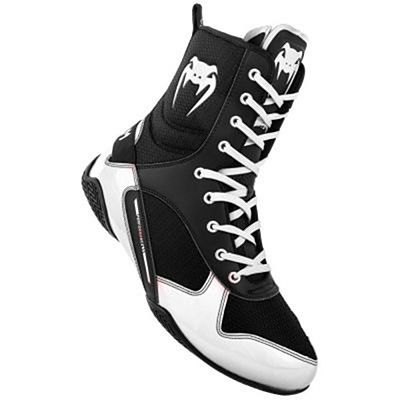 Venum Elite Boxing Shoes Schwarz-weiß