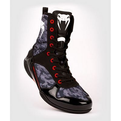 Venum Elite Boxing Shoes Camo-Svart