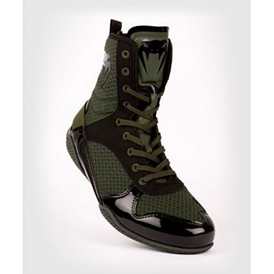 Venum Elite Boxing Shoes Verde-Preto