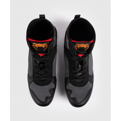 Venum Elite Boxing Shoes Gris-Negro