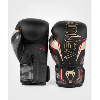 Venum Elite Evo Boxing Gloves Svart-Gold