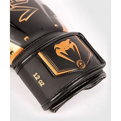 Venum Elite Evo Boxing Gloves Nero-Arancione