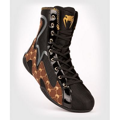 Venum Elite Evo Boxing Shoes Nero-Marrone