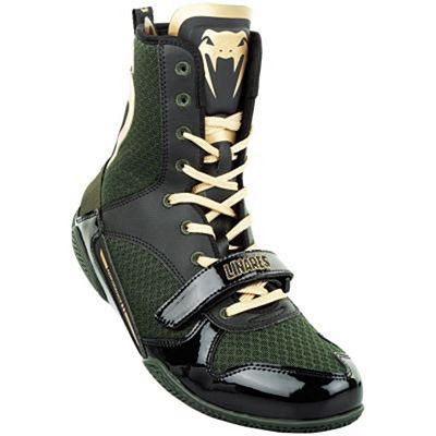 Venum Elite Evo Linares Edition Boxing Shoes Vert-Or