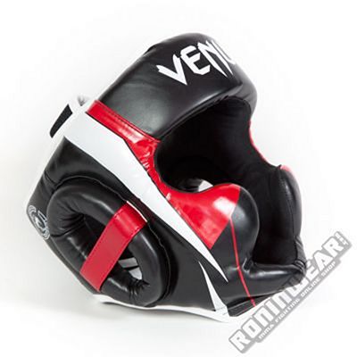 Venum Elite Headgear Noir-Rouge