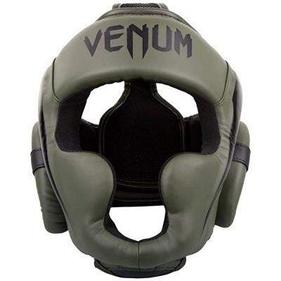 Venum Elite Headgear Vert-Noir