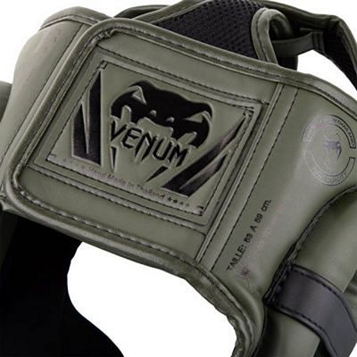 Venum Elite Headgear Grön-Svart