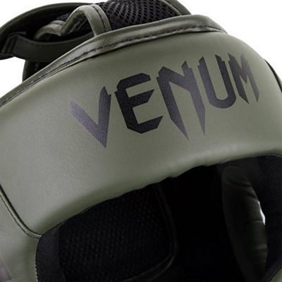 Venum Elite Headgear Verde-Negro